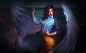 Fantasy Angel Teacher