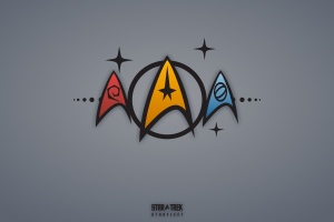 Star Trek Minimalism Logo 5k